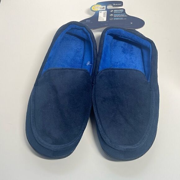 New ISOTONER Men's Jared Moc-Toe Memory Foam Slippers XXL 13/14 - Picture 8 of 16